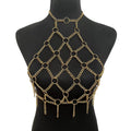 Bamboo Such As Clothing Nightclub Metal Ring Neck