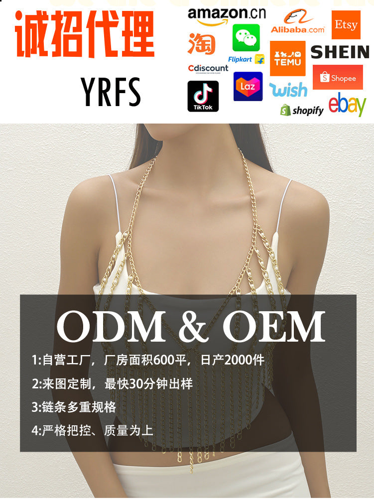 Yue Ran Jewelry Thin Chain Cross Women'S Simple
