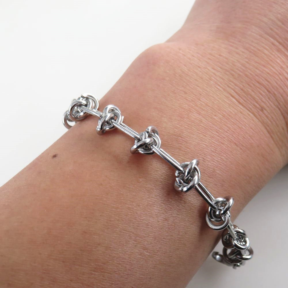 Stainless Steel Special Shaped Chain Handmade Thorns Knot