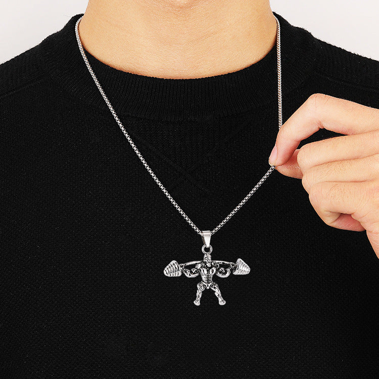Best Selling Jewelry Hip Hop Personality Domineering Barbell