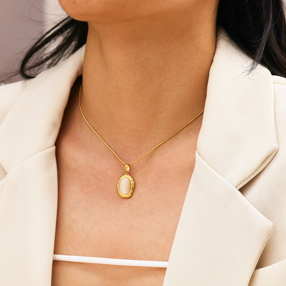 Ins Style Clavicle Chain Light Luxury Versatile Sweater