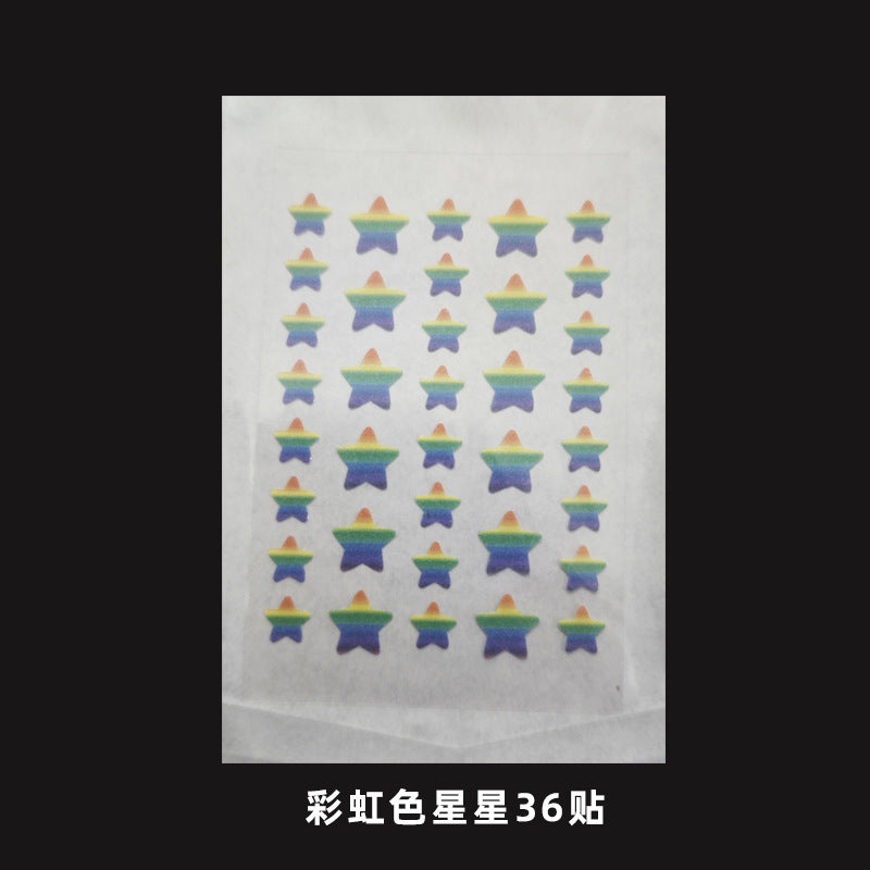 Star Color Student Acne Colloid Cute Dopamine Anti