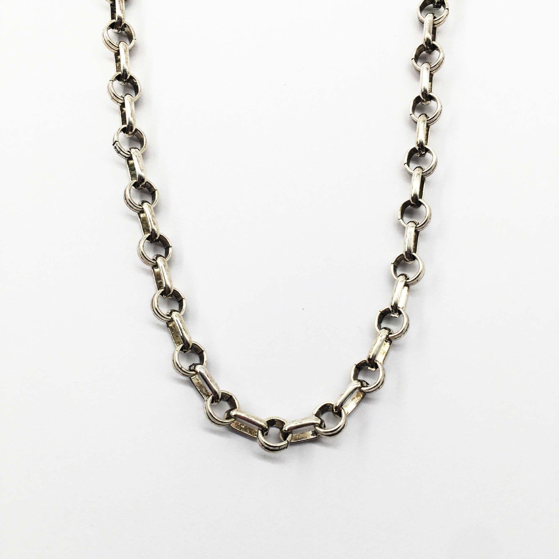 Metal Handmade Chain O Chain Long Square Buckle