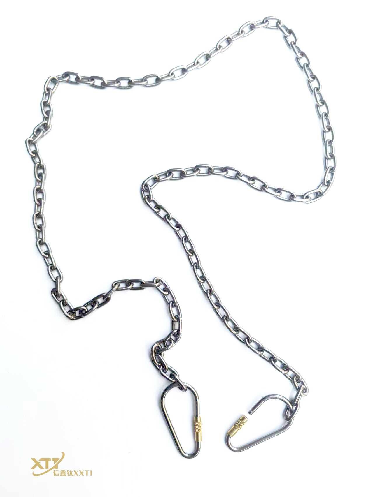 Pure Titanium Welded Joint Industrial Chain Corrosion Resistant