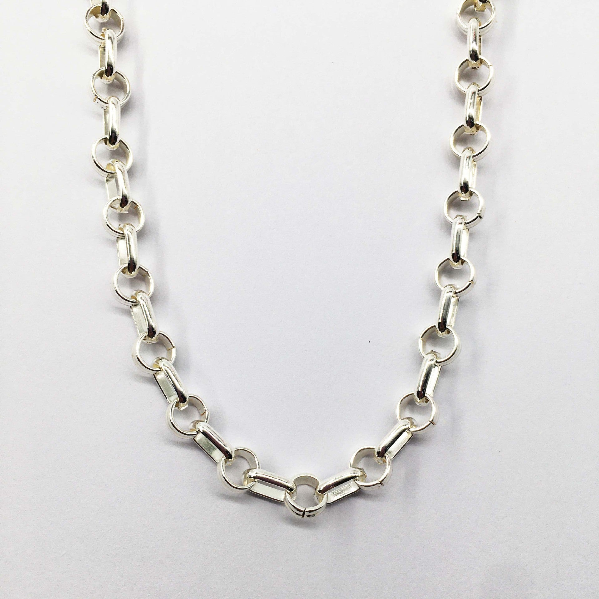Metal Handmade Chain O Chain Long Square Buckle