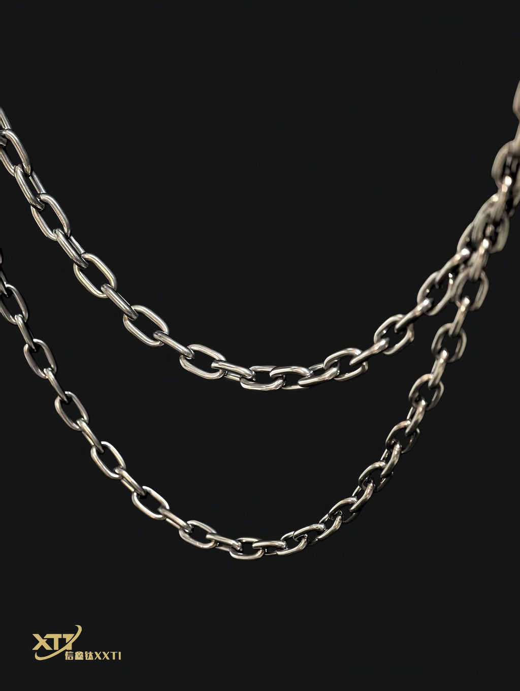 Pure Titanium Welded Joint Industrial Chain Corrosion Resistant