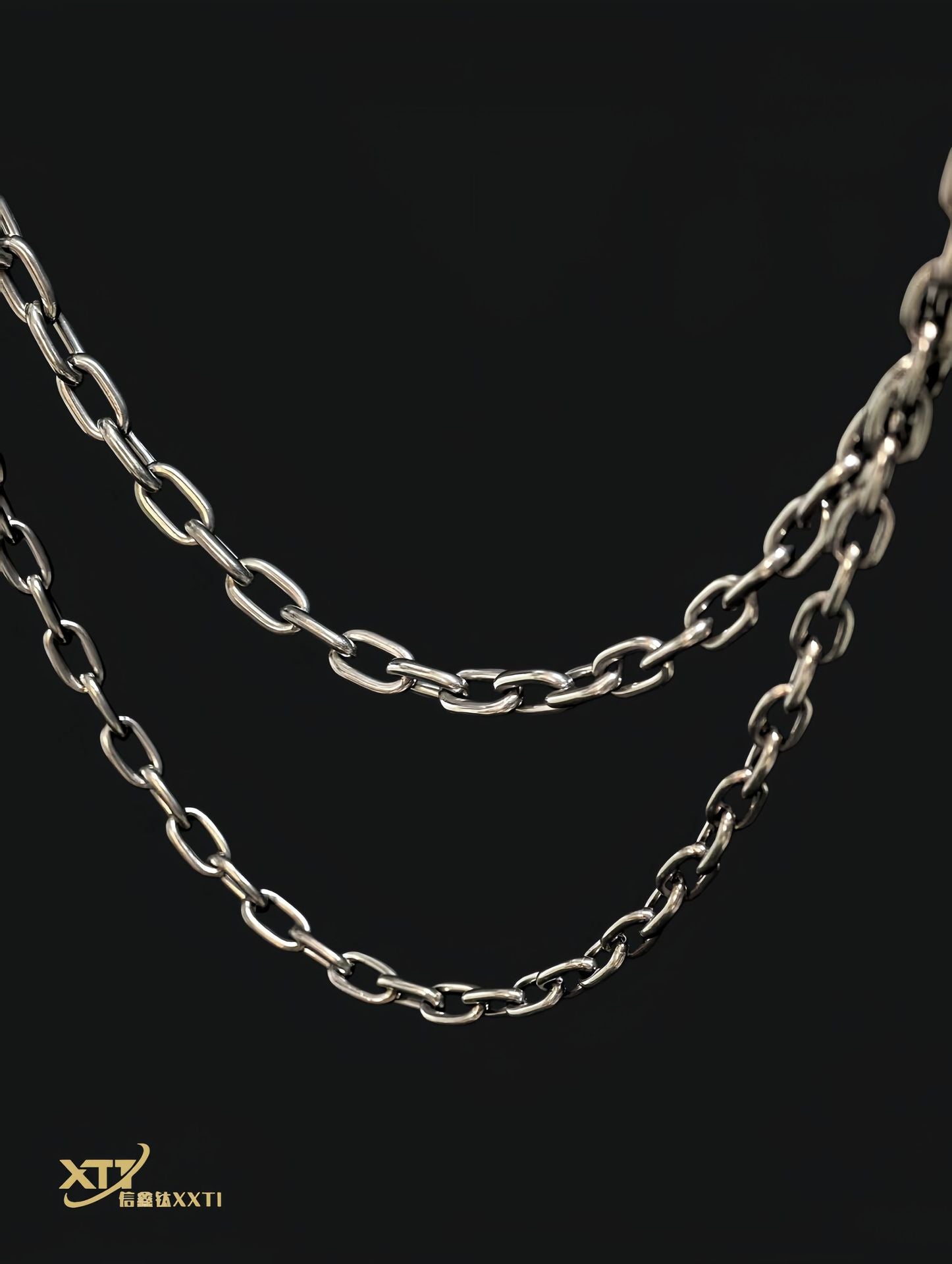 Pure Titanium Welded Joint Industrial Chain Corrosion Resistant