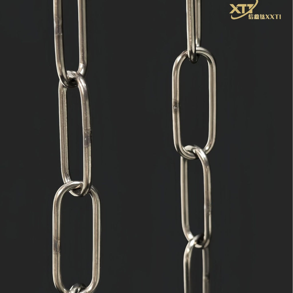 Pure Titanium Welded Joint Industrial Chain Corrosion Resistant