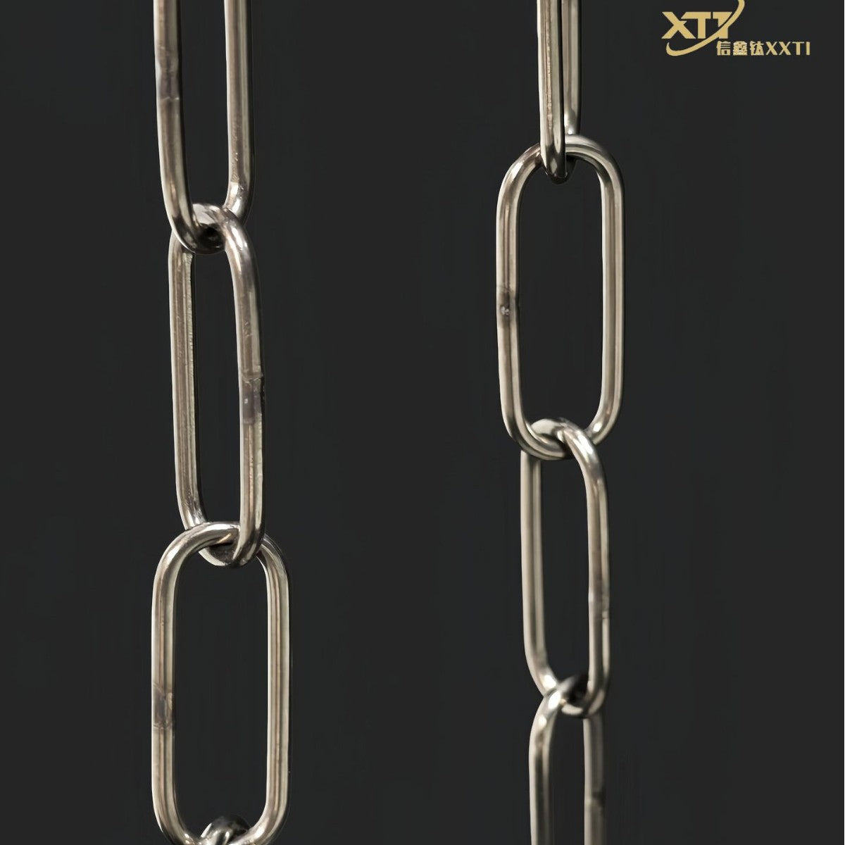 Pure Titanium Welded Joint Industrial Chain Corrosion Resistant