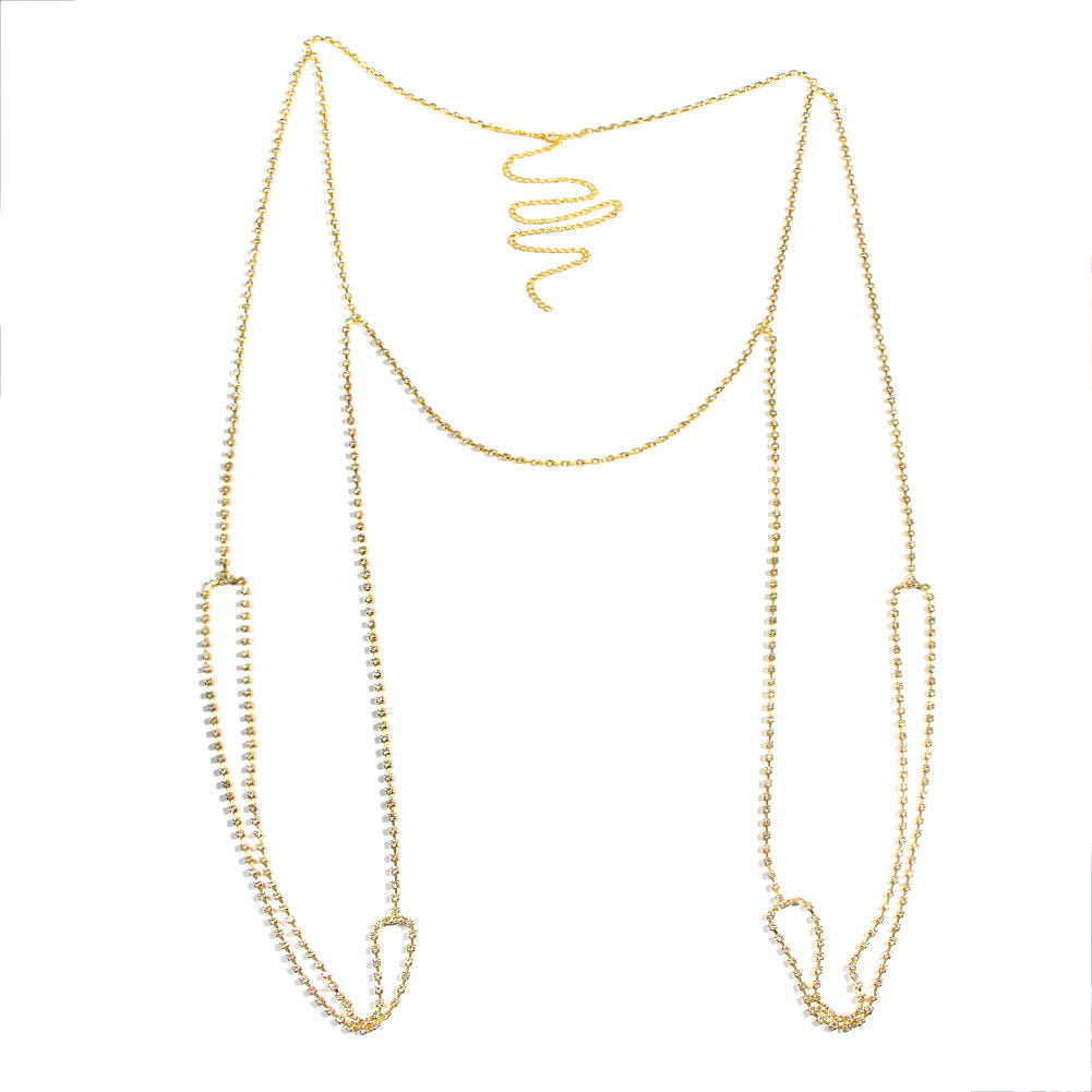 Rhinestone Body Chain Diamond Claw Chain Leg Chain