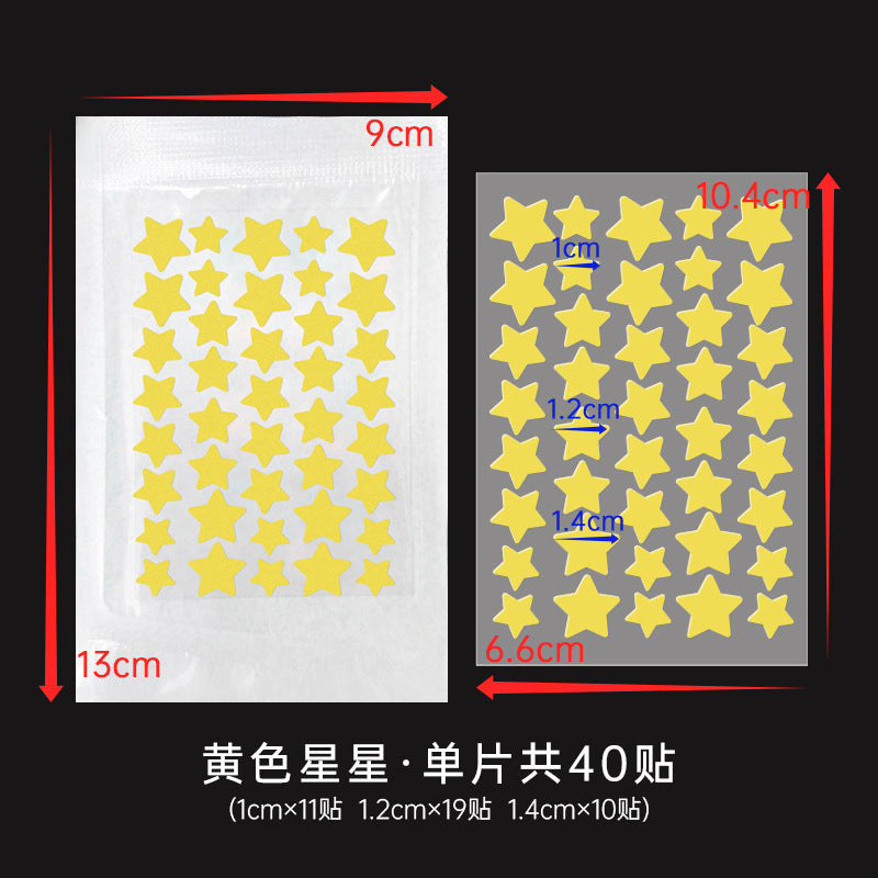 Star Color Student Acne Colloid Cute Dopamine Anti