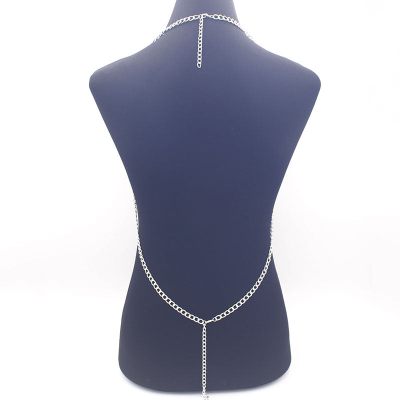 Jewelry Luxury Metal Aluminum Chain Multi Layer Chest