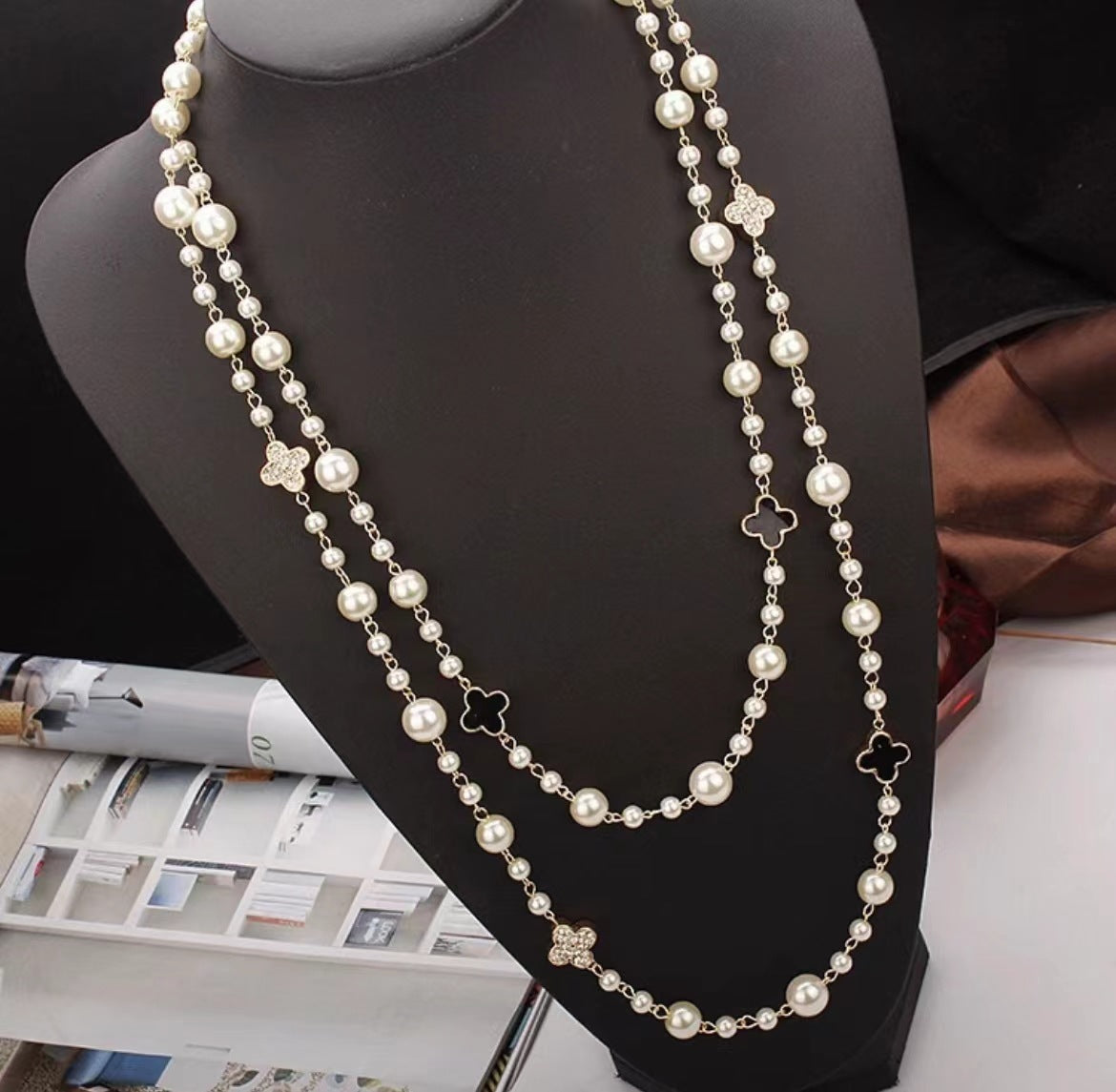 Light Luxury And High End Multi Layered Pearl