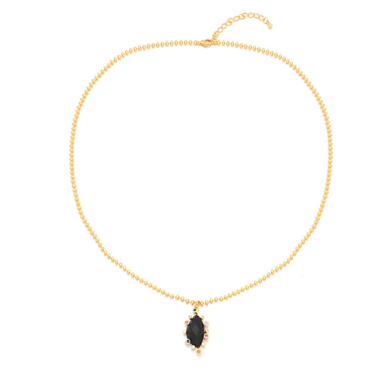 Lishan Versatile Bowknot Titanium Steel Metal Chain Series