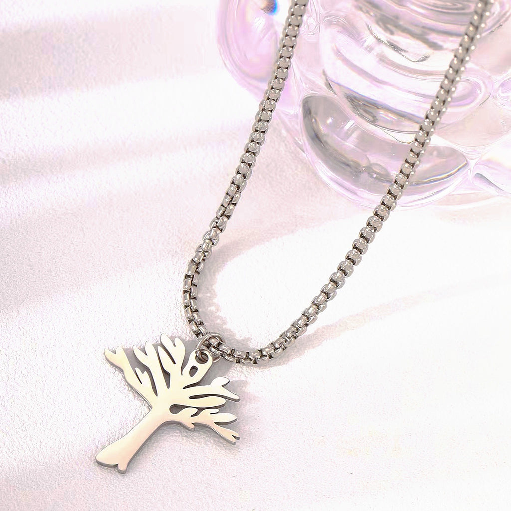 Personalized Versatile Hollow Tree Of Life Stainless Steel