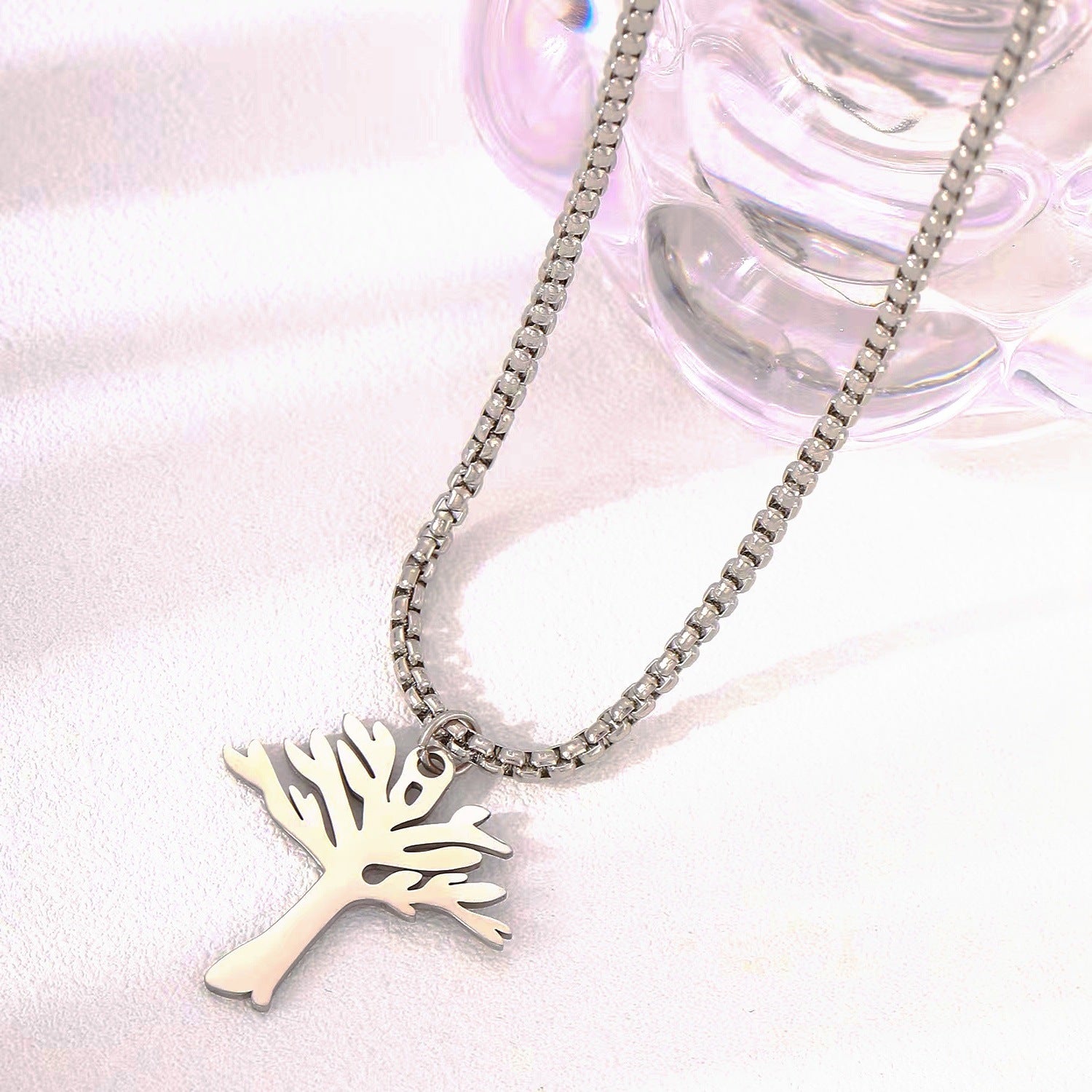 Personalized Versatile Hollow Tree Of Life Stainless Steel
