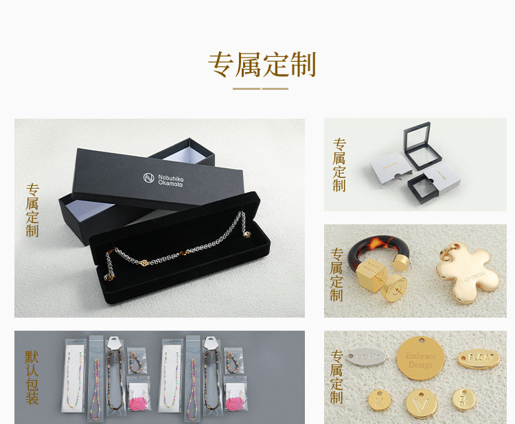 Lishan Versatile Bowknot Titanium Steel Metal Chain Series