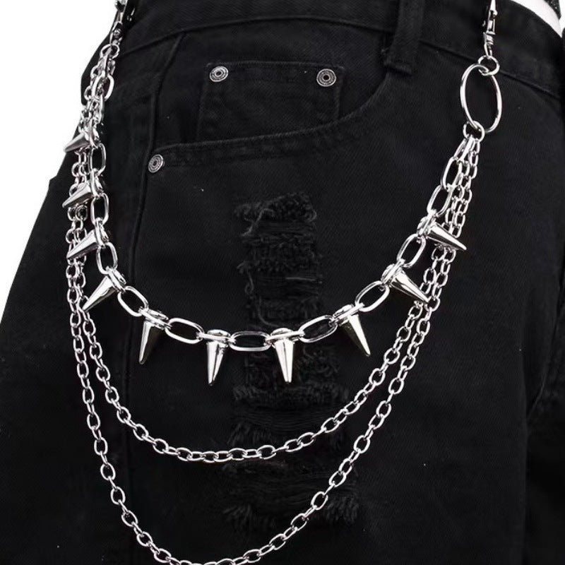 Jewelry Hip Hop Punk Metal Rivet Stage Performance