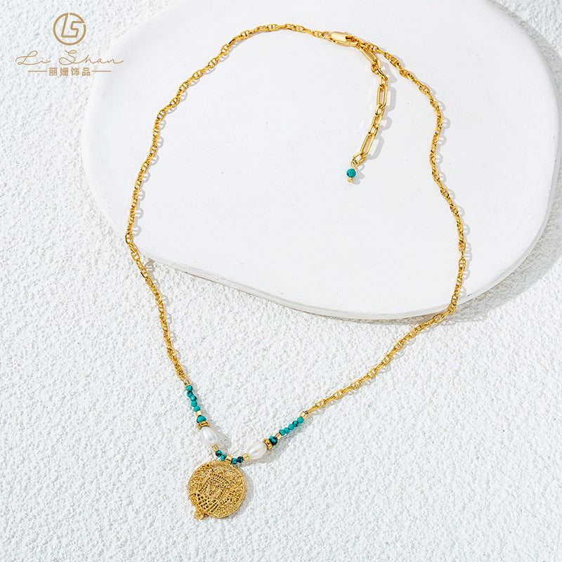 Lishan Versatile Bowknot Titanium Steel Metal Chain Series