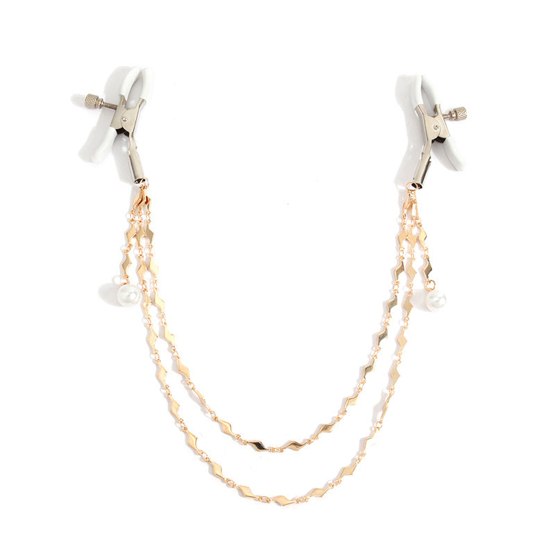 Metal Lightning Stitching Milk Chain Unisex Alternative Flirting