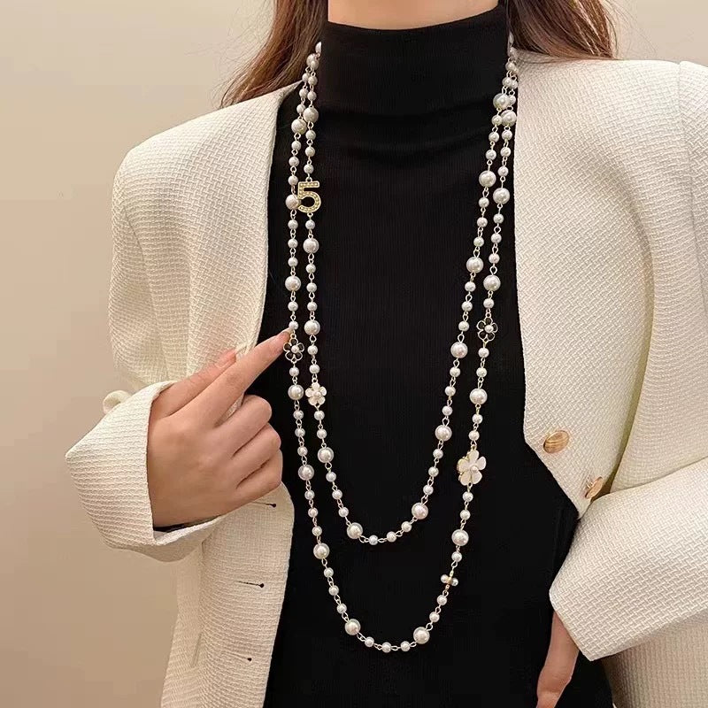 Light Luxury And High End Multi Layered Pearl