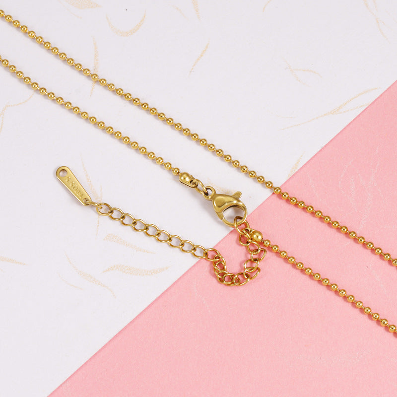 Direct Stainless Steel Ball Ball Chain Wave Baby