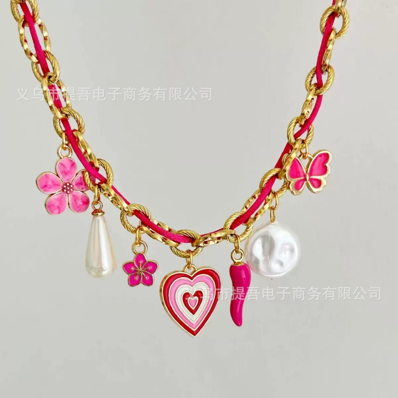 Original Design Dopamine Color Rope Stainless Steel Ocean