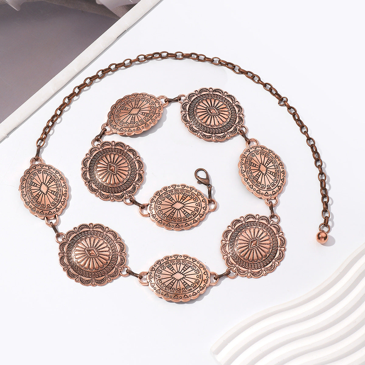 High End Metal Waist Chain Retro Bohemian Style