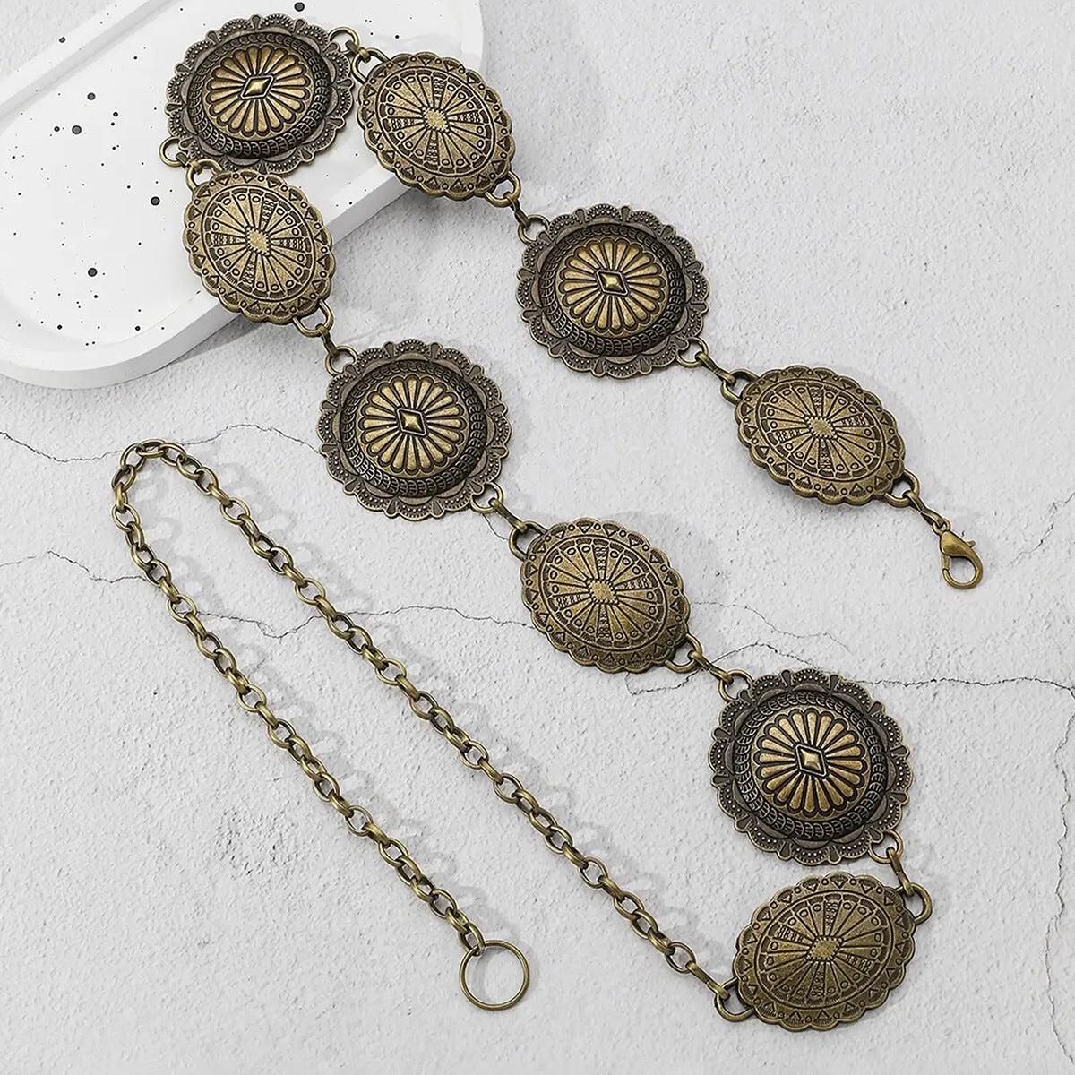 High End Metal Waist Chain Retro Bohemian Style