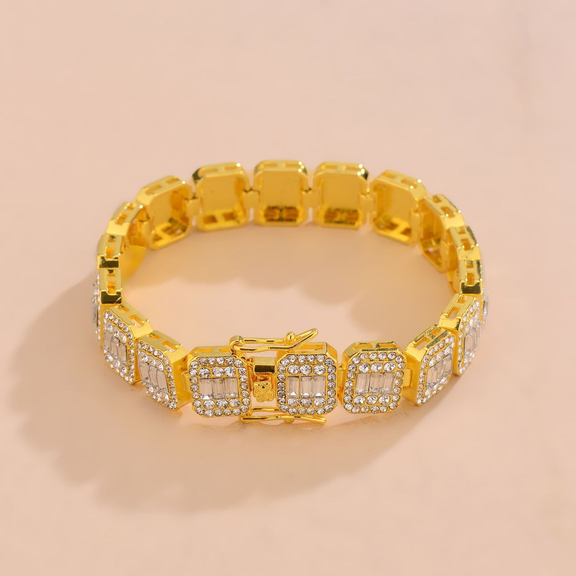 Hip Hop Cuban Chain Men'S Blingbling Cuban Linkchain