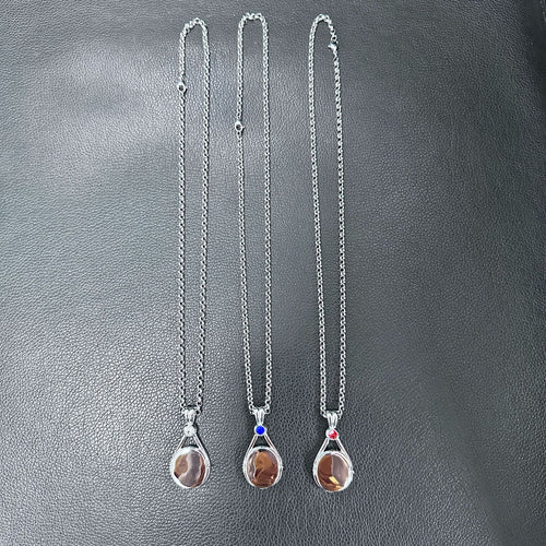 Animation Surrounding H2O Red Sand Seal Shell Necklace