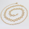 Versatile Metal Waist Chain For Women Thin Belt