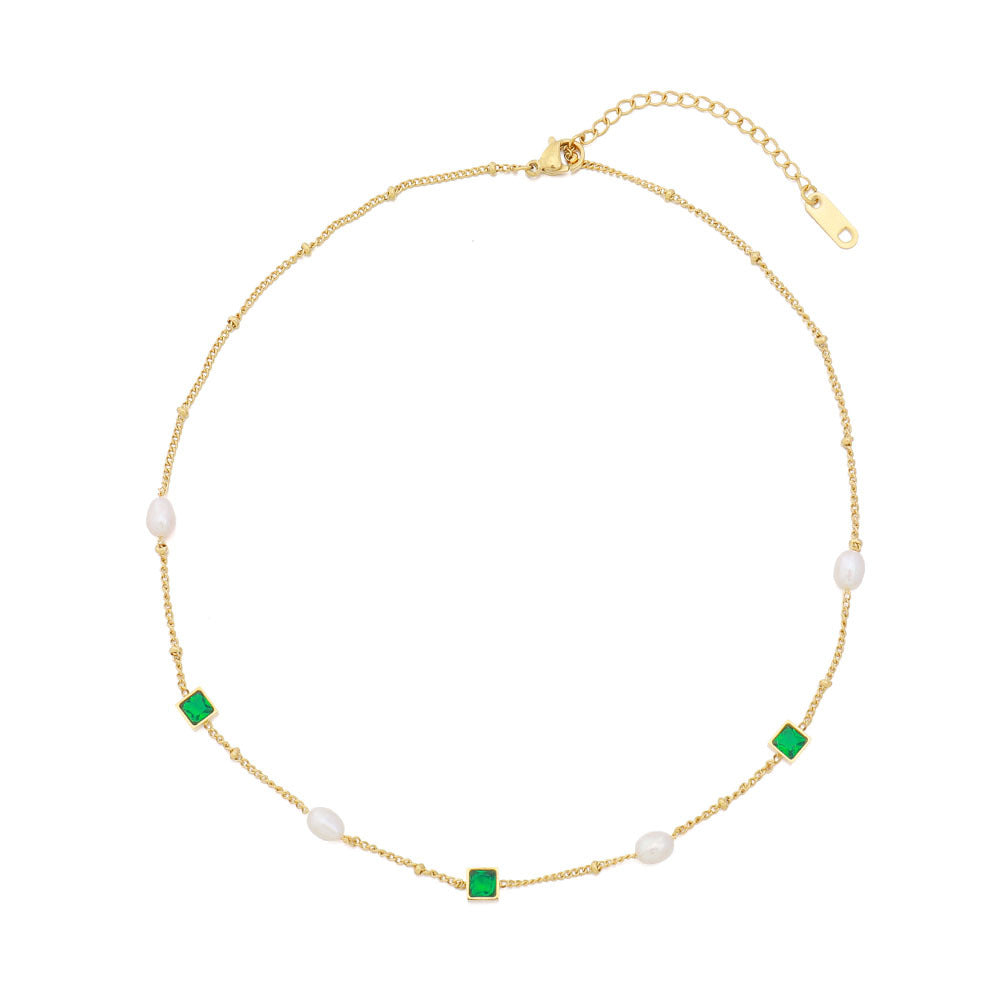 Lishan Versatile Bowknot Titanium Steel Metal Chain Series