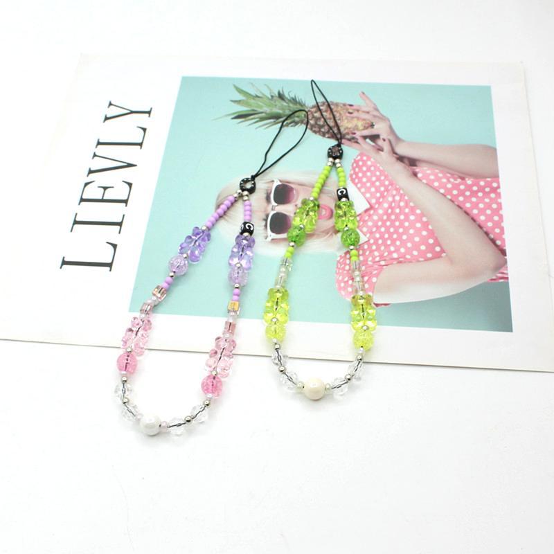 Online Popular Anti Lost Mobile Phone Chain Rainbow