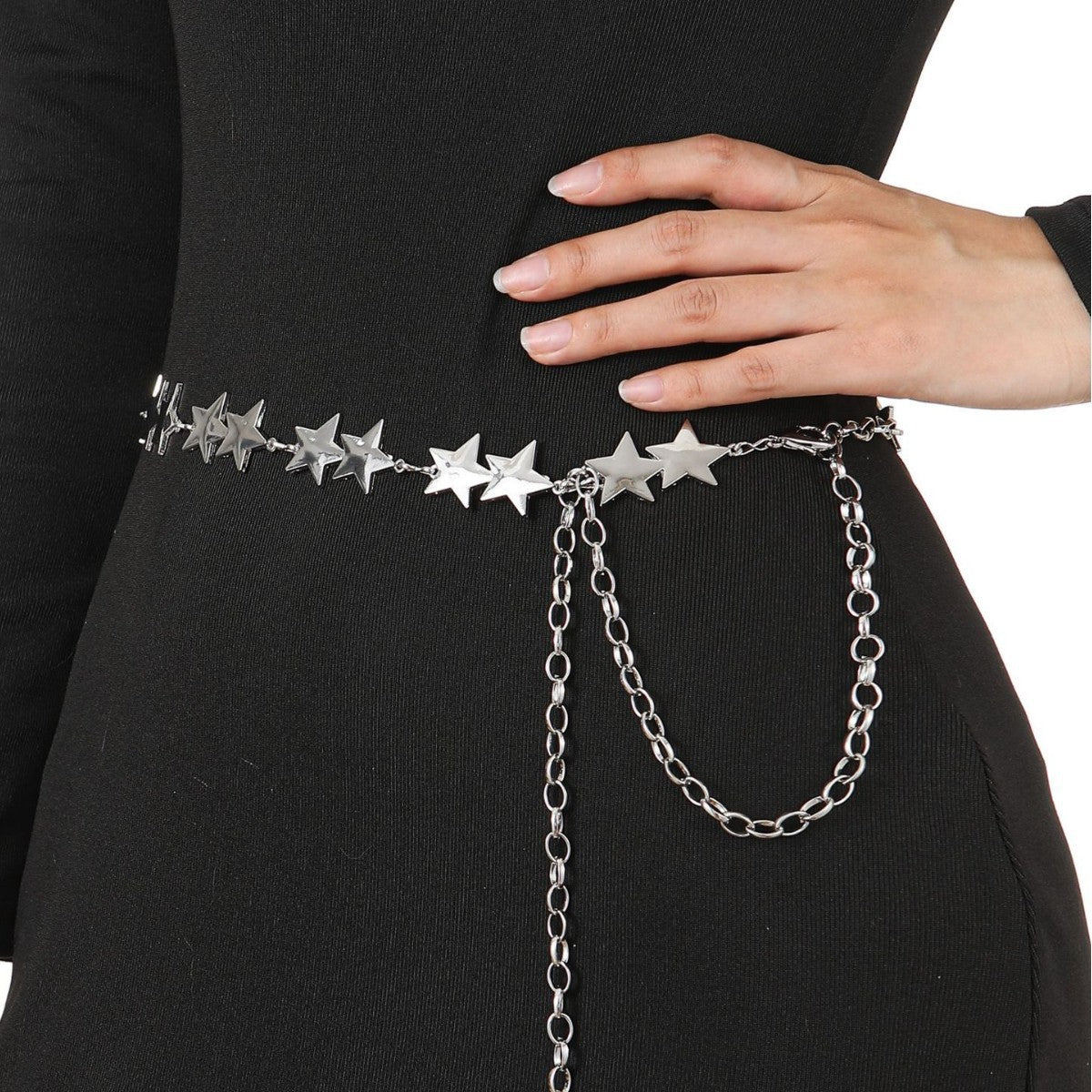 Retro Star Waist Chain Style Super Versatile With