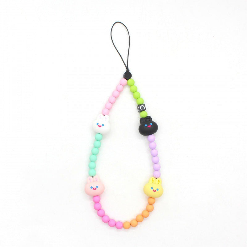 Online Popular Anti Lost Mobile Phone Chain Rainbow