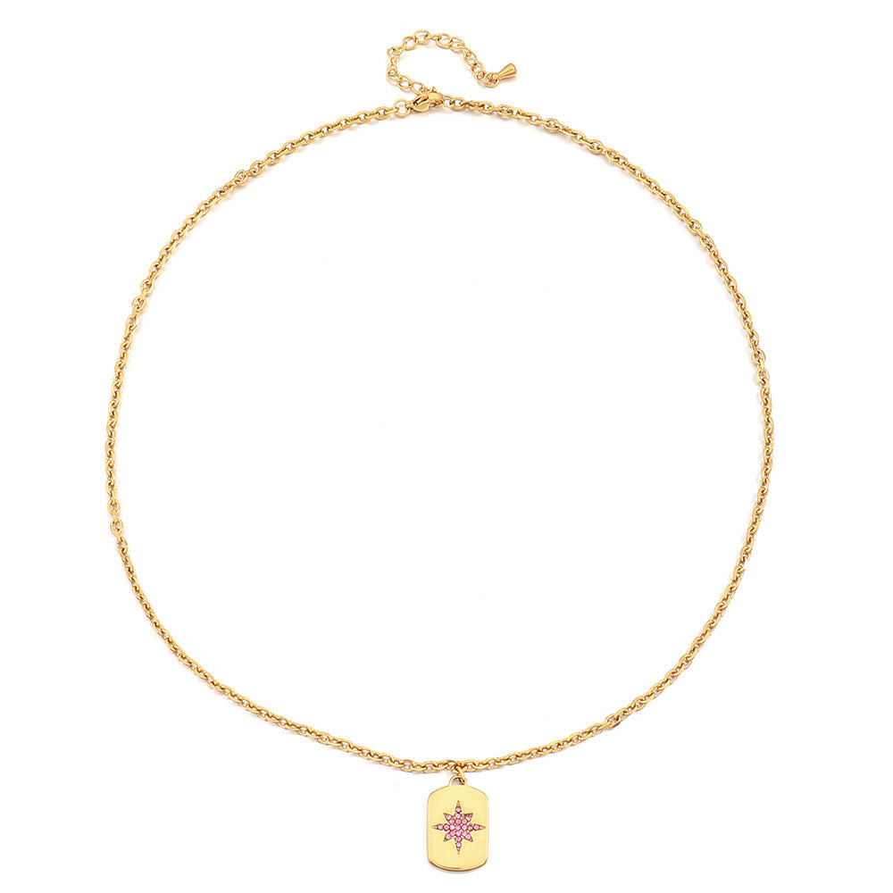 Lishan Versatile Bowknot Titanium Steel Metal Chain Series