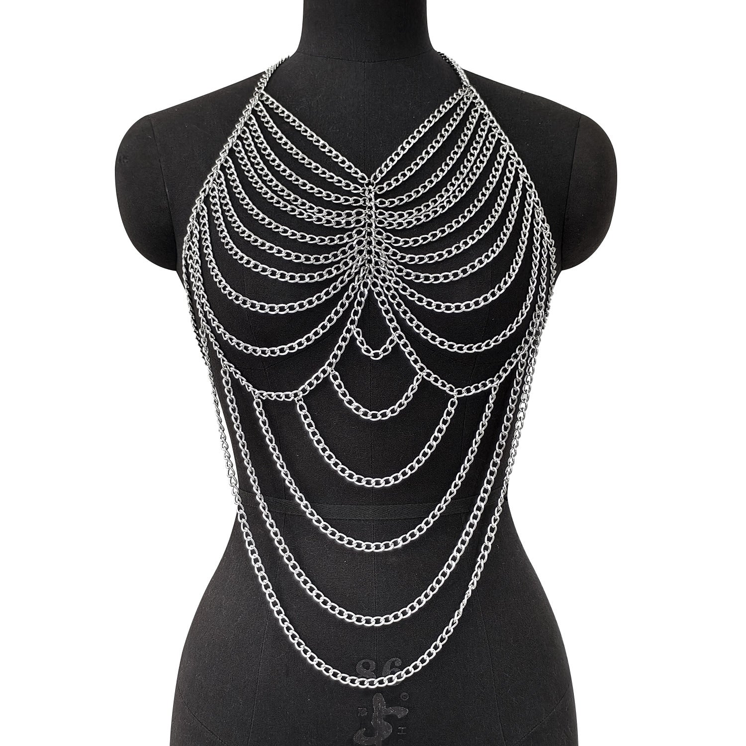 Zhuru Clothing Popular Nightclub Adjustable Metal Chain Multi