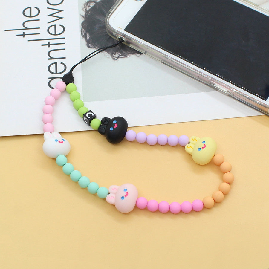 Online Popular Anti Lost Mobile Phone Chain Rainbow