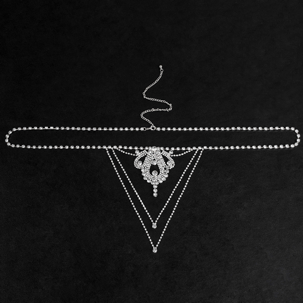 Waist Chain Luxury Super Rhinestone Underwear Nightclub Water