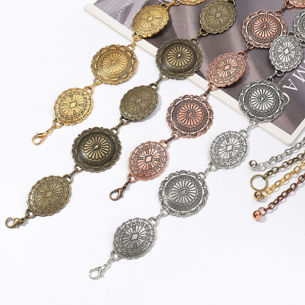High End Metal Waist Chain Retro Bohemian Style