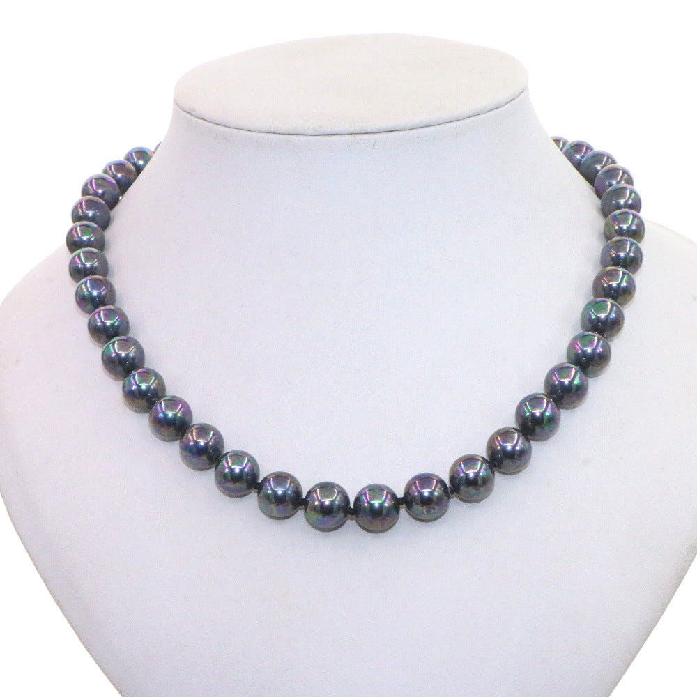 Shijia Pearl Necklace Women'S High Grade Magnetic Buckle