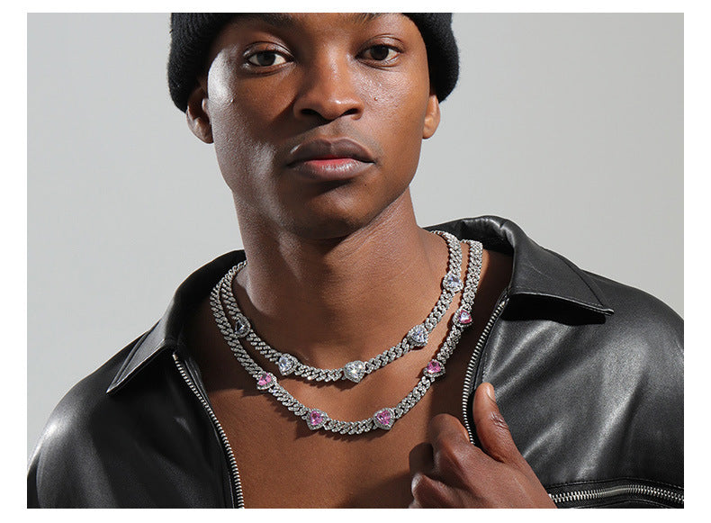 Hip Hop Bar Cuban Chain 15Mm Fashionable Alloy