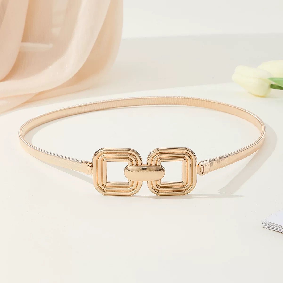 Waist Chain Women'S Double Layer Spring Chain Geometric
