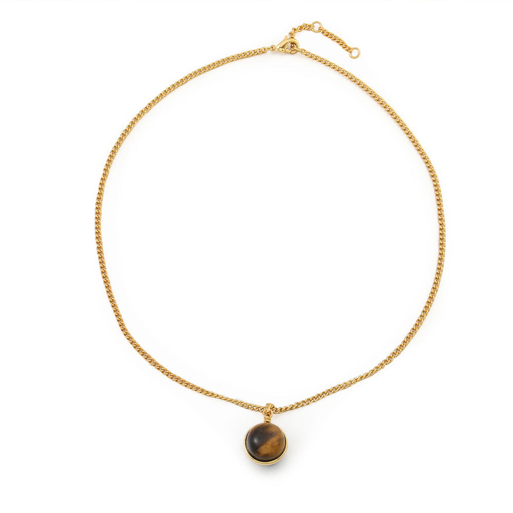 Lishan Versatile Bowknot Titanium Steel Metal Chain Series
