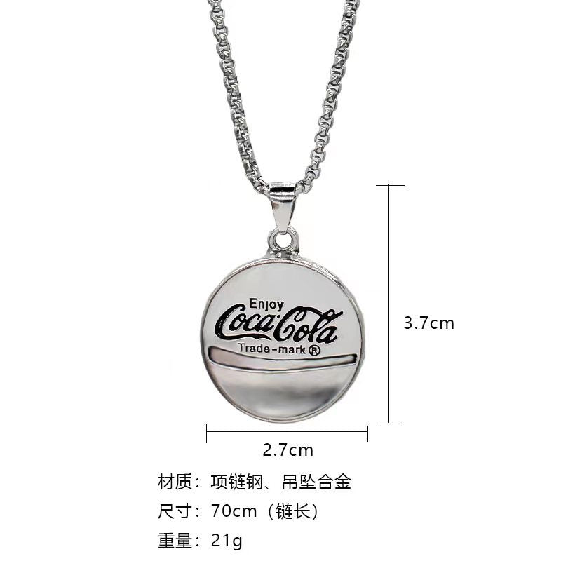 Coke Bottle Cap Sweater Chain Men'S And Women'S