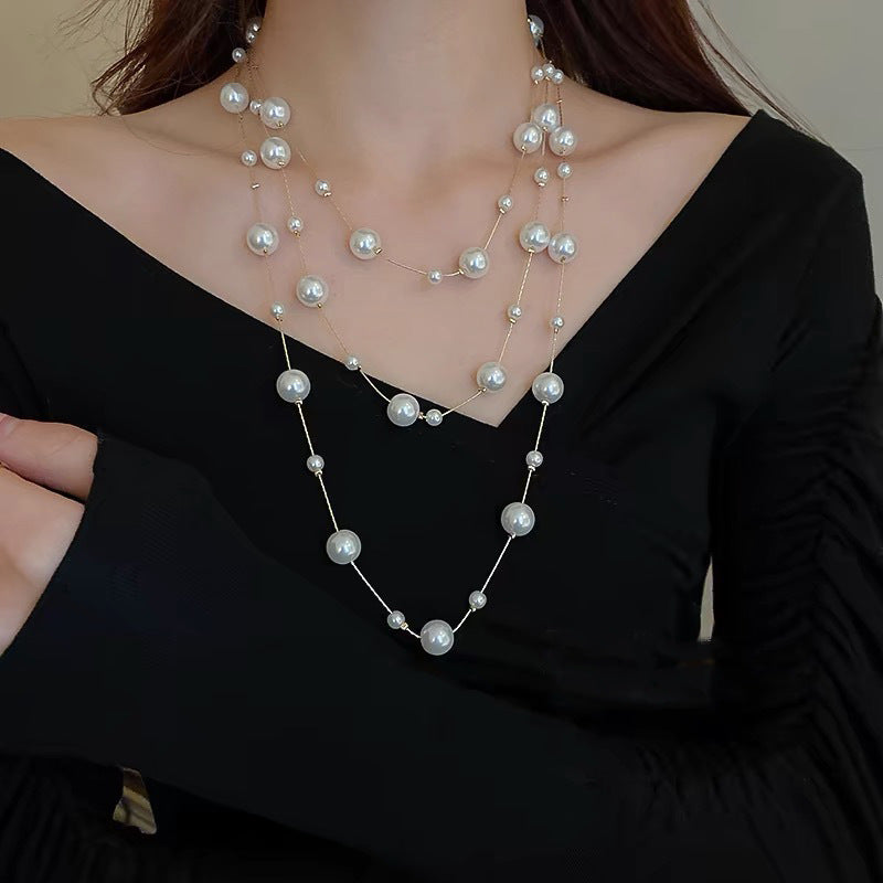 Light Luxury And High End Multi Layered Pearl
