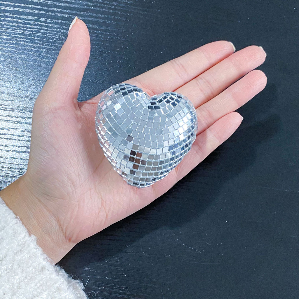 Chain Love Disco Ball Disco Love Glass Decorations