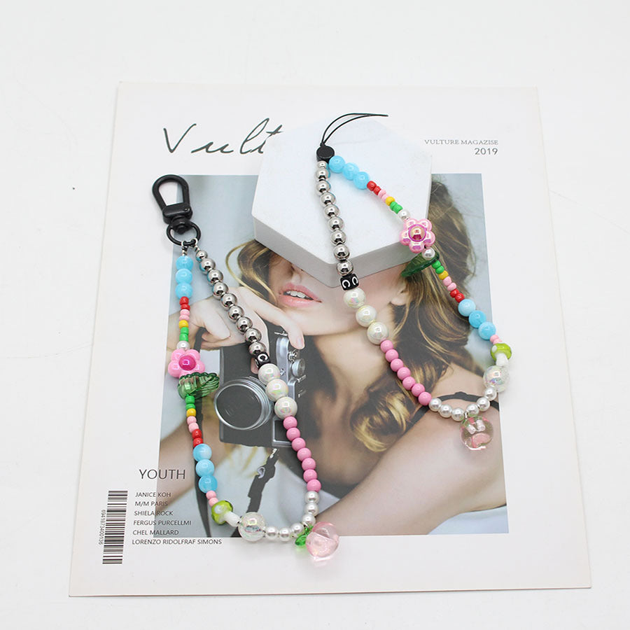 Online Popular Anti Lost Mobile Phone Chain Rainbow