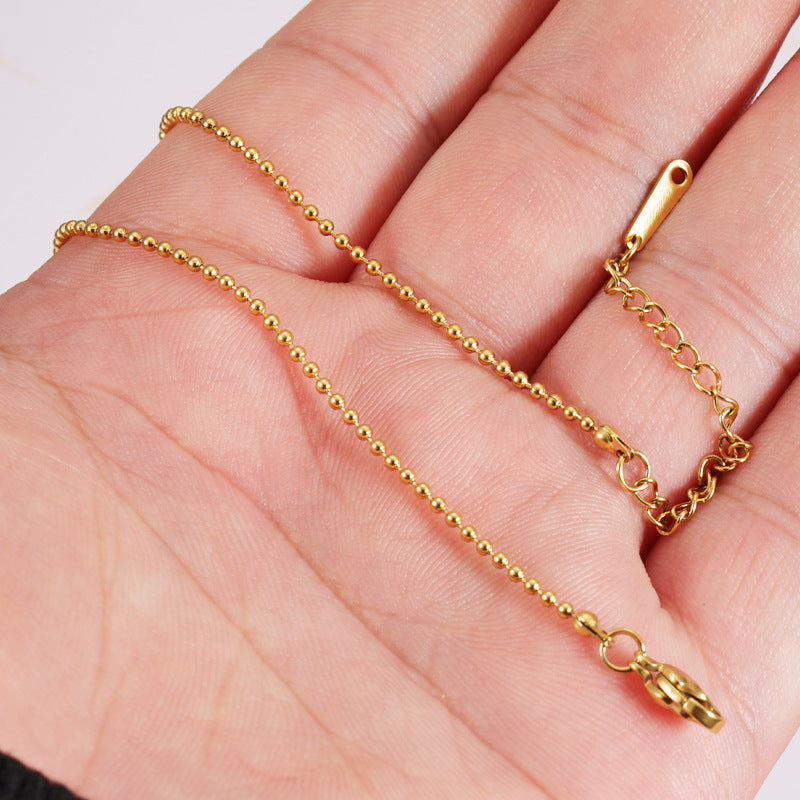 Direct Stainless Steel Ball Ball Chain Wave Baby